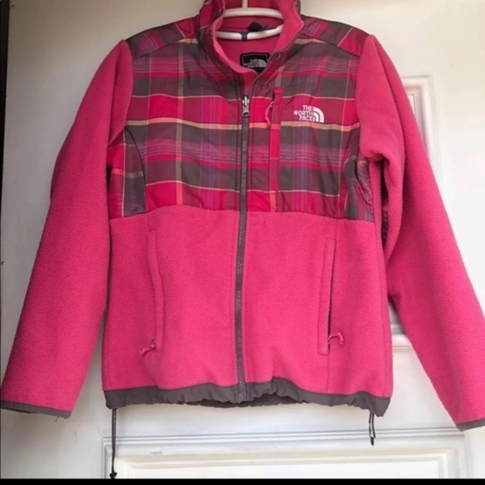 The North Face Jacket Women’s Size S‎ Pink Full Zip Pockets Collared